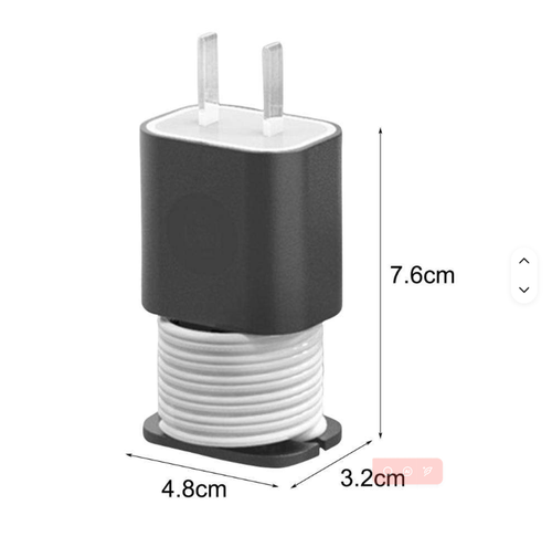 Tired of messy charging cables? This Cable Wrapper Organizer Saves Your Space!