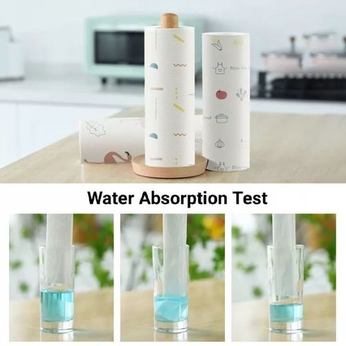 Reusable Printed Kitchen Cleaning Roll, Thick Absorbent Dish Wipes, Wet & Dry Use Washable Kitchen Towels for Home Cleaning Kenya