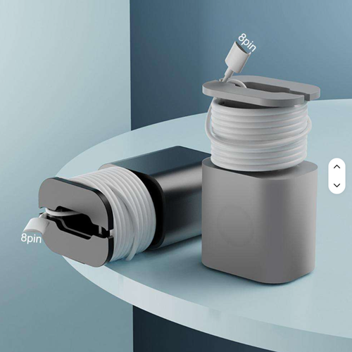 Tired of messy charging cables? This Cable Wrapper Organizer Saves Your Space!