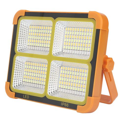 Portable Solar LED Work Light IP66 Waterproof, Magnetic Rechargeable Flood Light For Home Power Outage, Outdoor Camping Repair Light