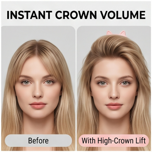 Electric Hair Volumizing Comb, Instantly Lift Hair Roots, Create Fuller Fluffy Hairstyle At Home For All Hair Types