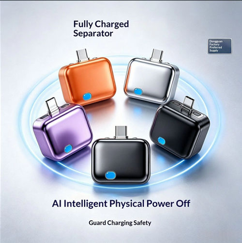 Auto Stop USB-C Charging Separator, Smart Full Charge Disconnect Adapter Protect Phone Battery