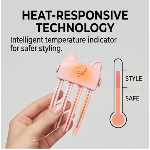 Electric Hair Volumizing Comb, Instantly Lift Hair Roots, Create Fuller Fluffy Hairstyle At Home For All Hair Types