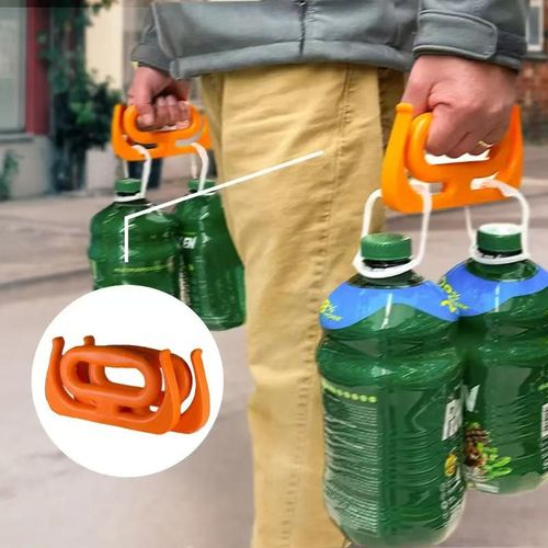 Ergonomic Shopping Bag Carrier Handle Labor‑Saving Plastic Hand Grip For Grocery Bags Paint Buckets Water Jugs.Pack of 2