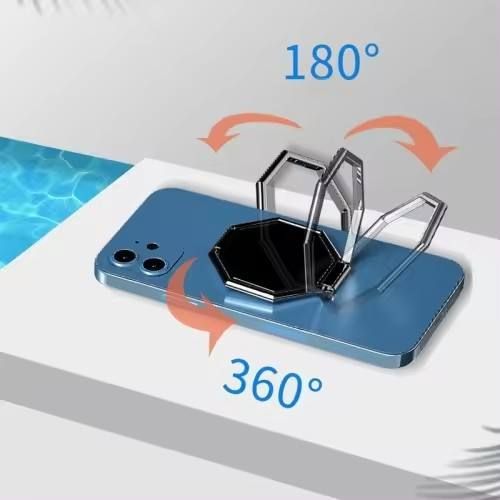 Car & Desk Magnetic Foldable Phone Ring Stand