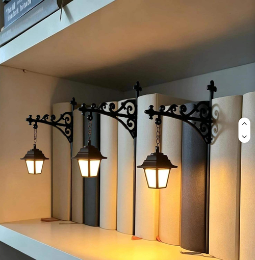 Vintage Bookend Lamp | No Drill Required