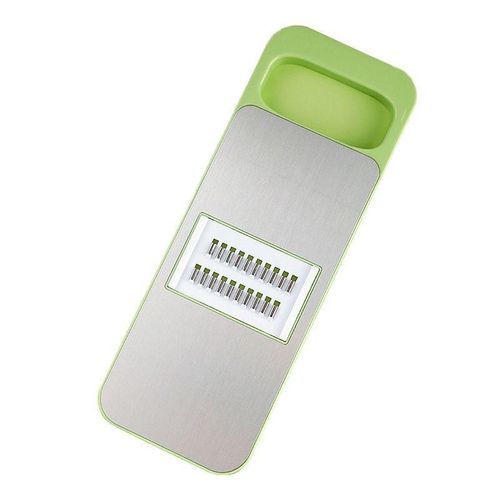 Multi Purpose Vegetable Slicer with Hand Guard | Safe No Blade Contact Kitchen Cutter for Potato, Carrot & Cucumber