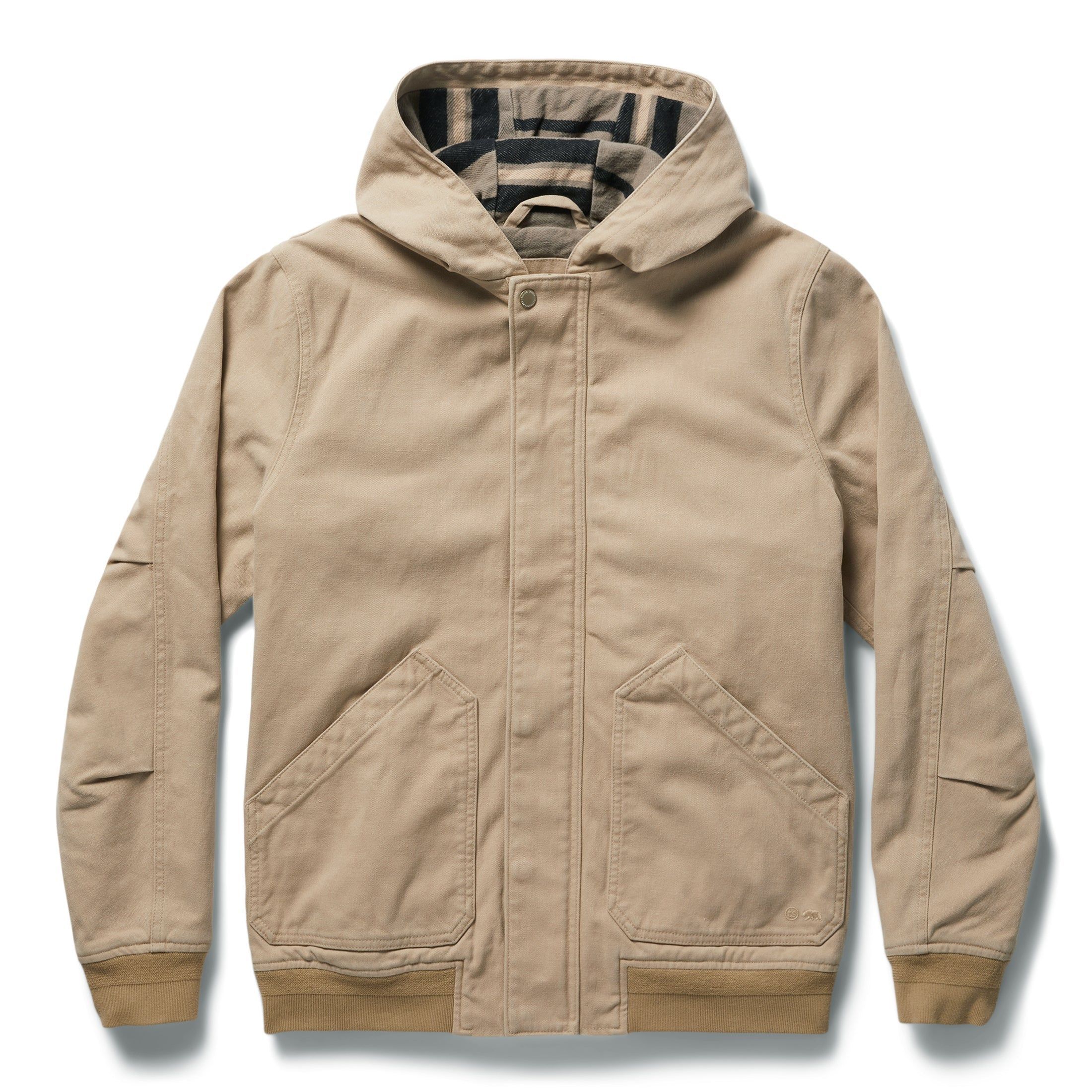 Acwne Workhorse Hoodie in Sand Boss Duck