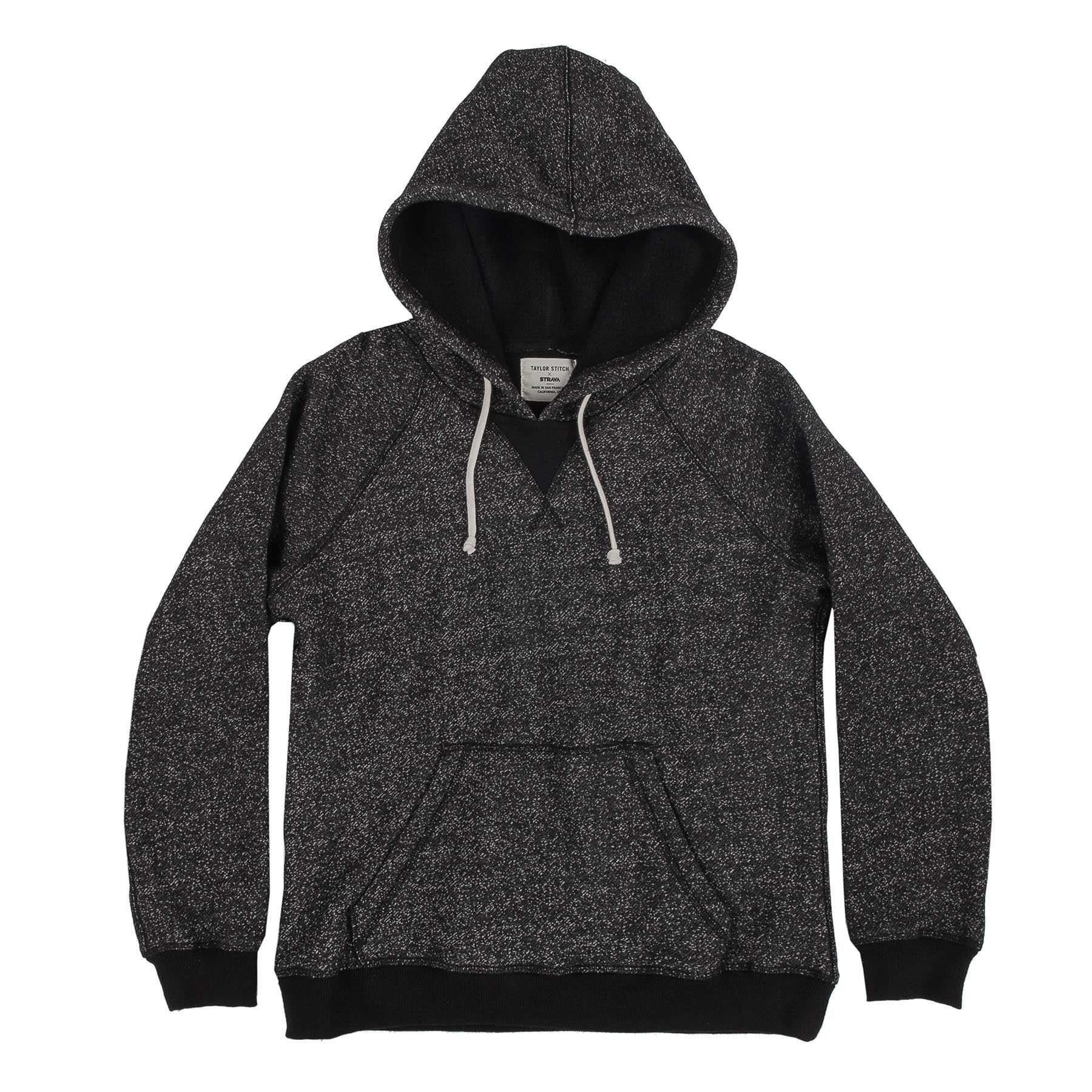 Acwne Women's Apres Hoodie in Salt and Pepper Fleece