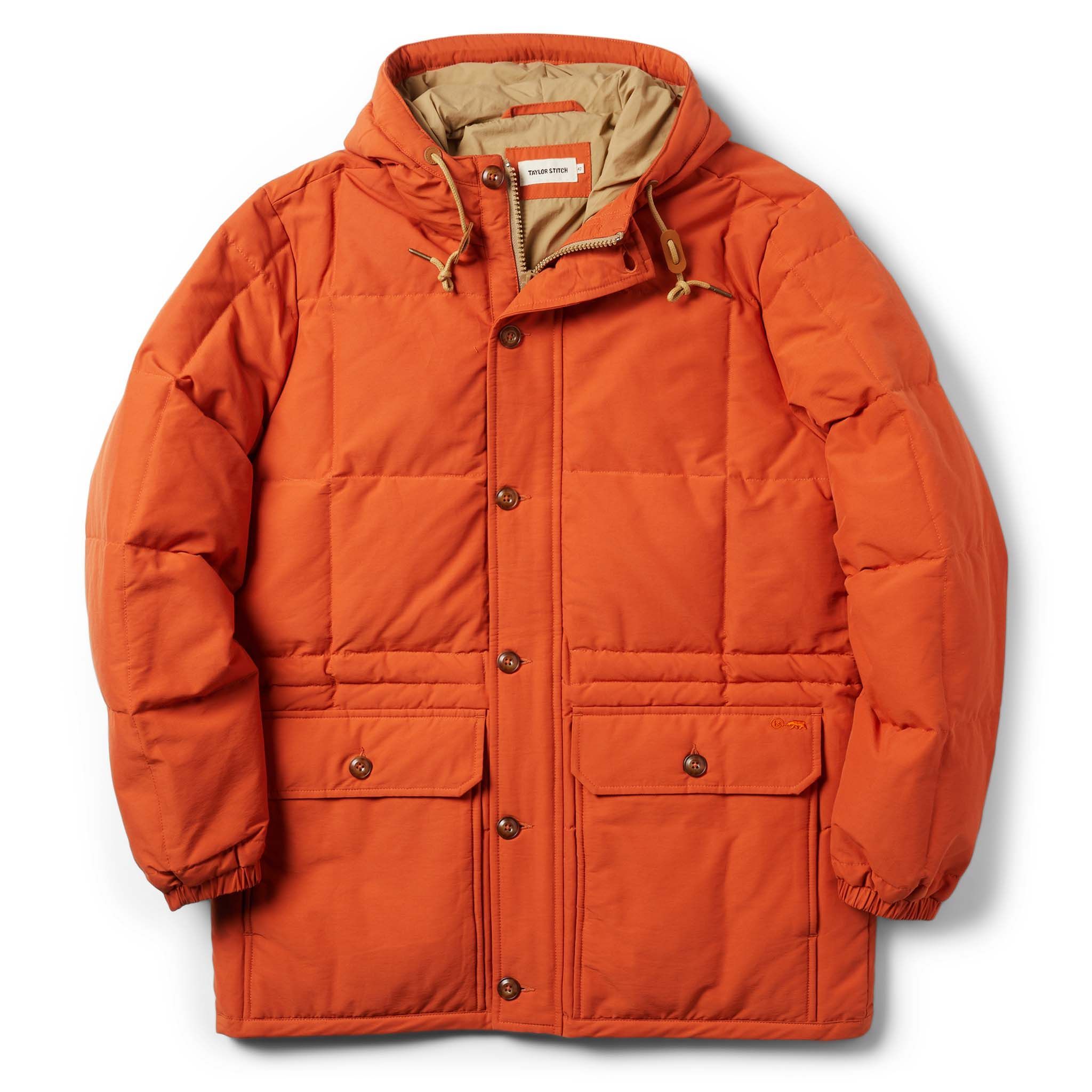 Acwne Whitney Parka in Dusty Orange