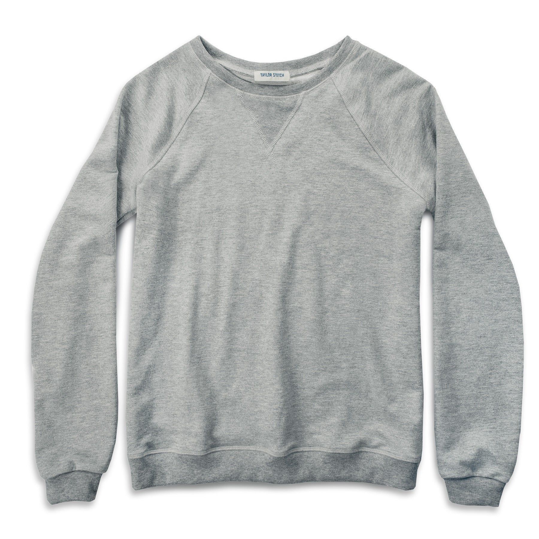 Acwne Weekend Sweatshirt in Heather Grey