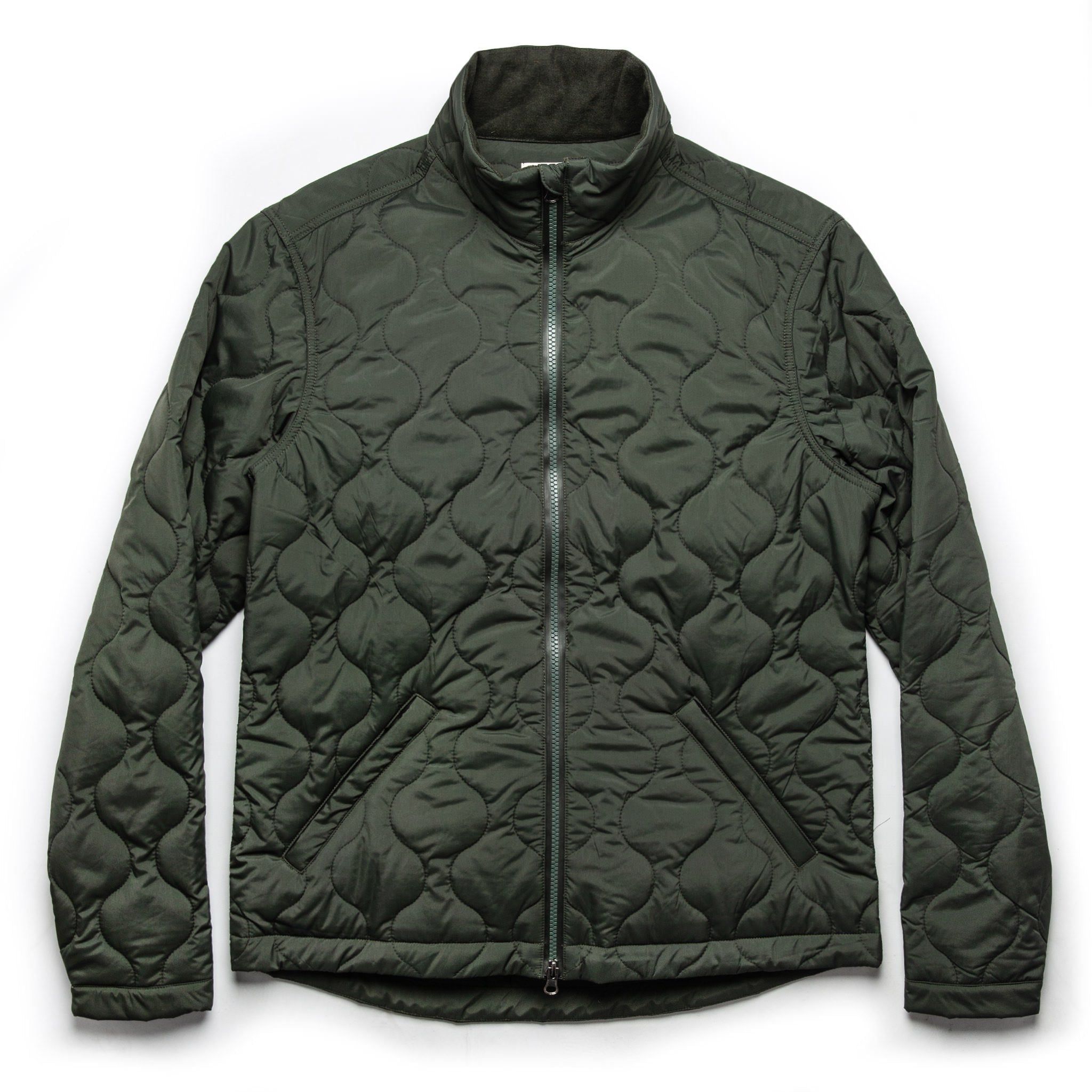 Acwne Vertical Jacket in Olive