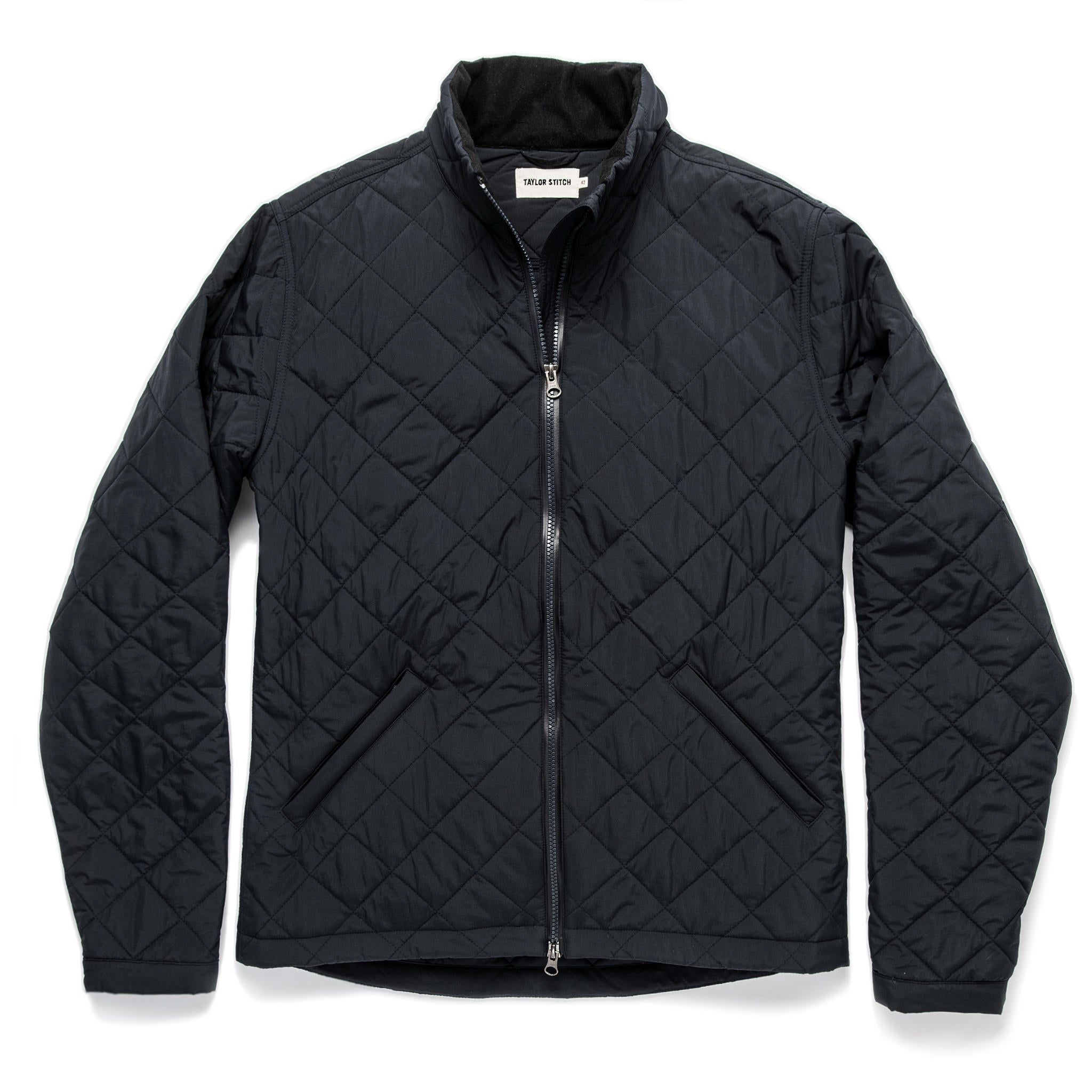 Acwne Vertical Jacket in Navy