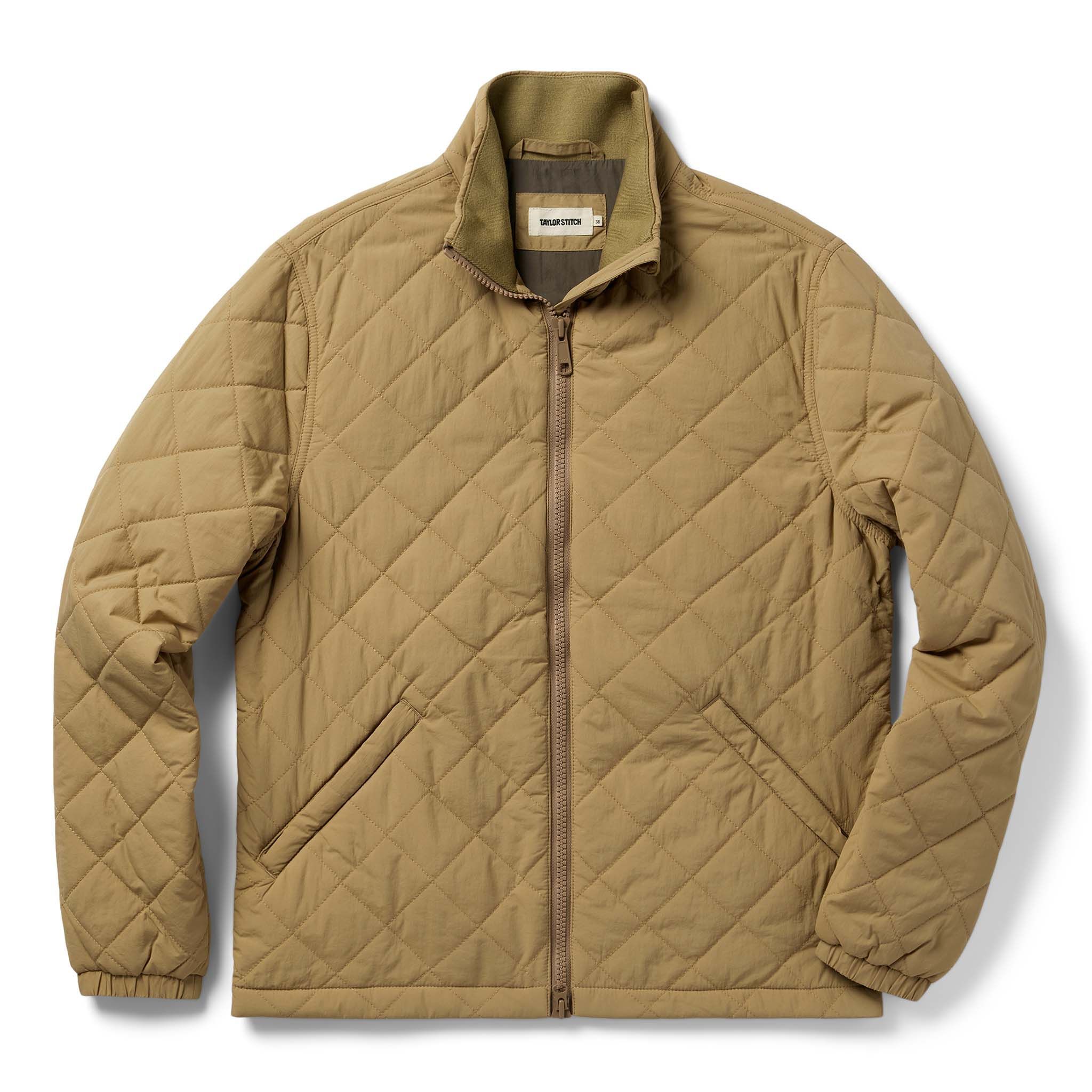 Acwne Vertical Jacket in Khaki