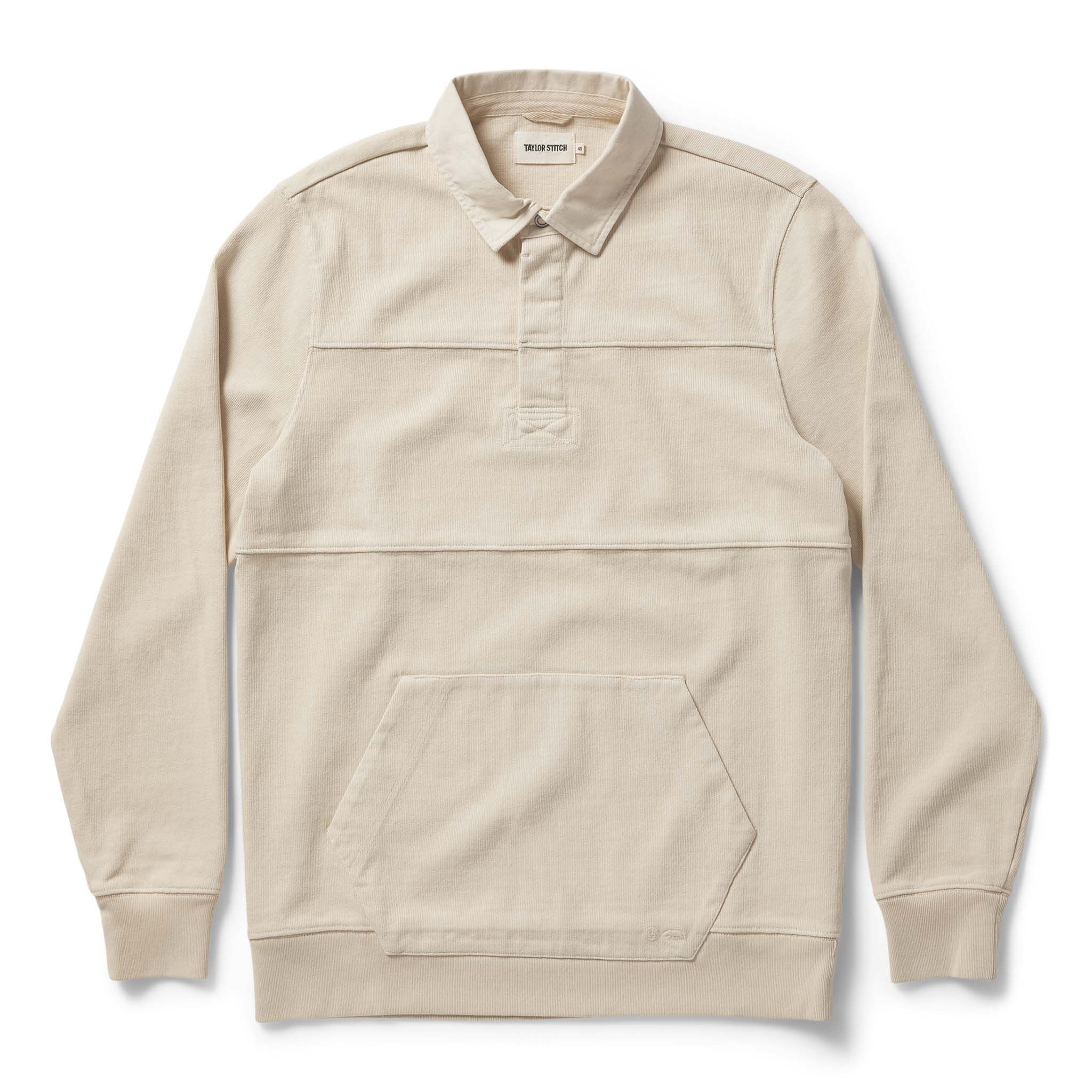 Acwne Turnover Shirt in Washed Natural