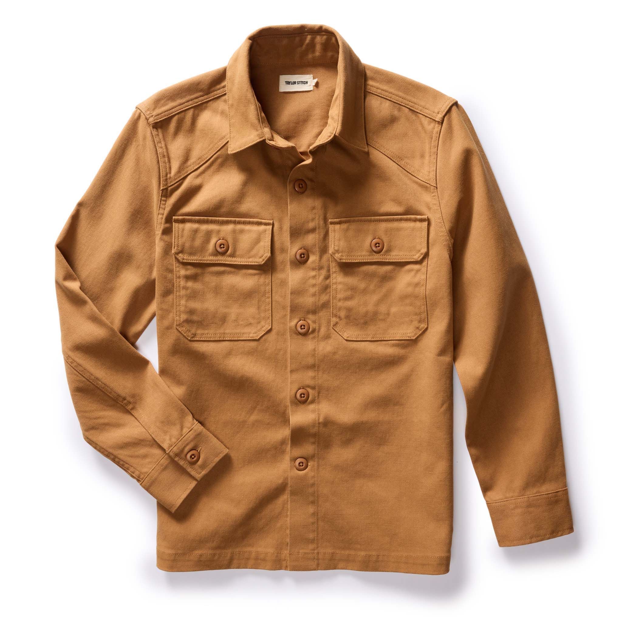 Acwne Shop Shirt in Cedar Boss Duck