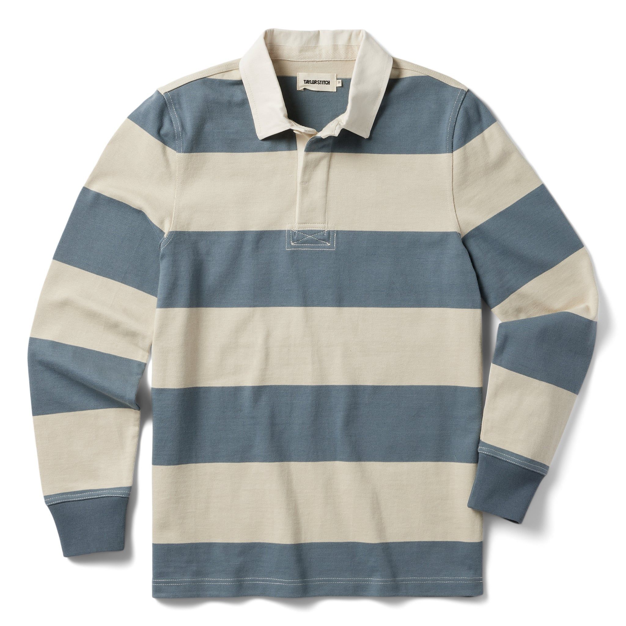 Acwne Rugby Shirt in Storm Stripe