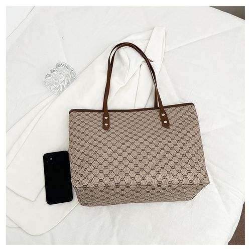 large capacity PU Leather Tote Bag