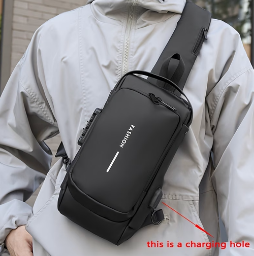 Men's Anti-Theft Crossbody Bag