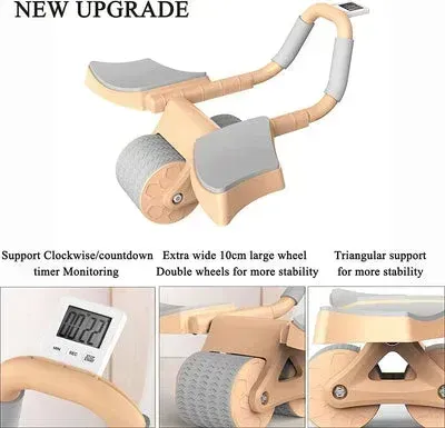 🔩Automatic Ab Roller System, Get Perfect Abs. (Hot Sale Upto 50% Off)