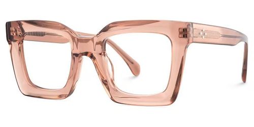 🔥Last Day 49% OFF👀✨👓 Sparkle & Shine with Square Champagne Glasses! ✨