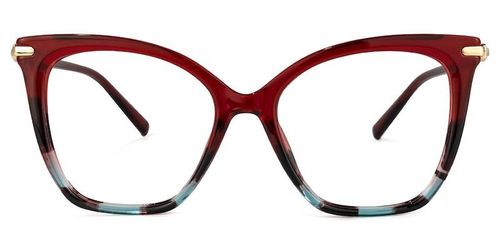 Butterfly Red Glasses