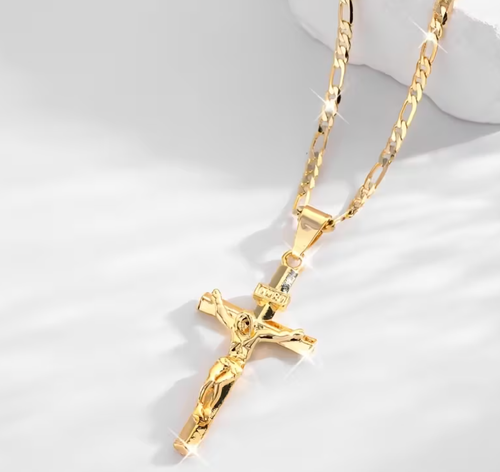 Jesus Cross Pendant Necklace