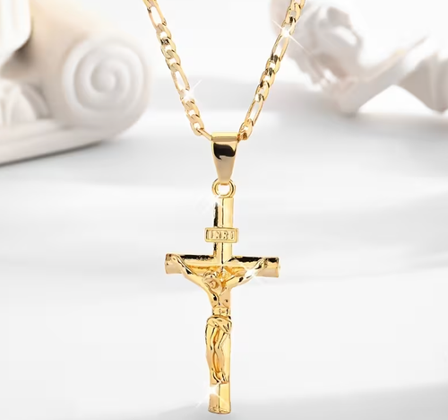 Jesus Cross Pendant Necklace