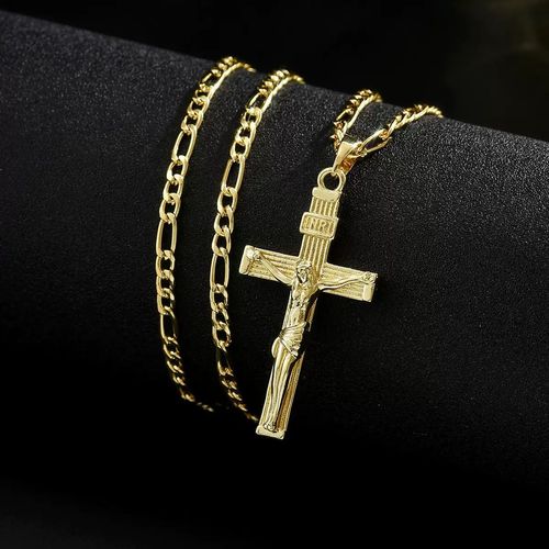 Jesus Cross Pendant Necklace