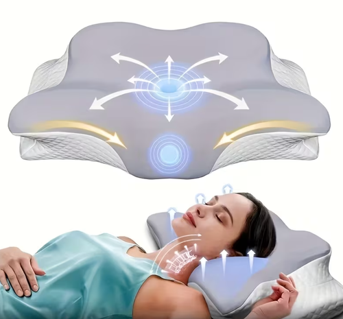Butterfly Memory Foam Cervical Pillow