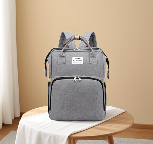 🍼🎒Large Capacity Mommy Backpack Diaper Bag with Stroller Straps