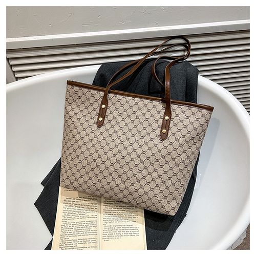 🔥Super large capacity PU Leather Tote Bag For Women Lightweight Durable Versatile