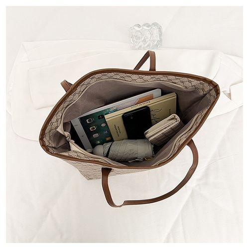 large capacity PU Leather Tote Bag