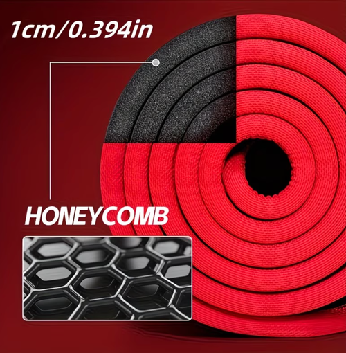 🧘Premium 10mm Extra Thick Yoga Mat, Anti-Slip Home Fitness Mat