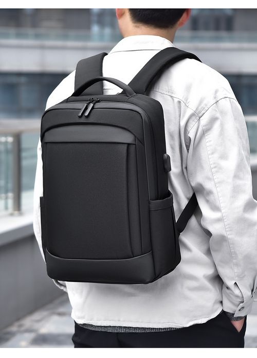 black large capacity waterproof backpack