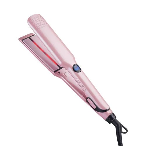 🔥2-in-1 Infrared Hair Straightener | LCD Display Salon Flat Iron