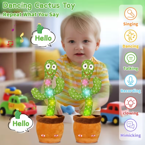 Dancing Talking Cactus Toy