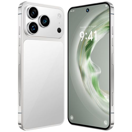 i17 Pro Max Smartphone ,8GB RAM 256GB ROM, Android,7.3'',Dual SIM,Mobile phones,Google Play Store,24+48MP,6800mAh
