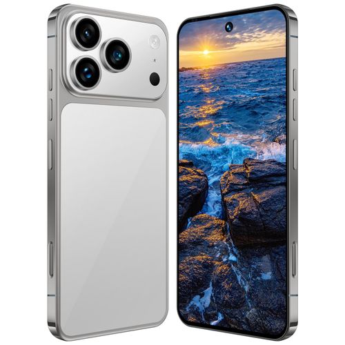i17 Pro Max Smartphone ,8GB RAM 256GB ROM, Android,7.3'',Dual SIM,Mobile phones,Google Play Store,24+48MP,6800mAh