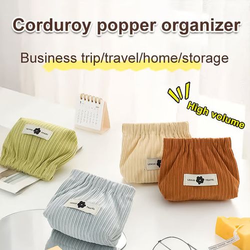 Self-closing Magnetic Mini Portable Pouch
