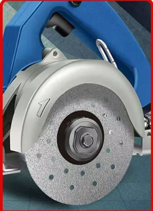 Diamond rock cutting blades for angle grinders
