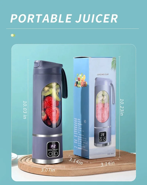 Portable high-power juicer