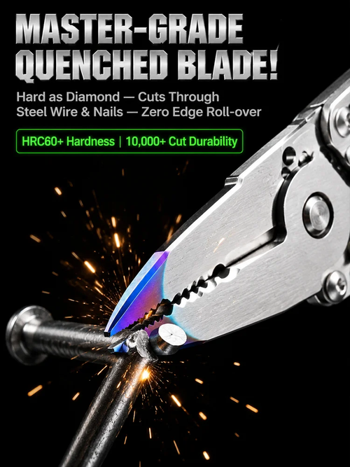 This 10-in-1 smart multifunctional electrician pliers