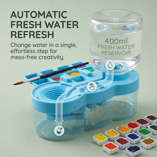 Automatic Paint Brush Rinser & Cleaning Station