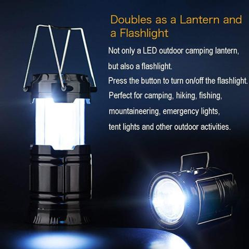 3-in-1 LED Flame Camping Lantern
