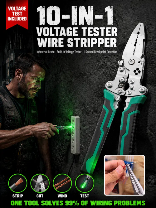 This 10-in-1 smart multifunctional electrician pliers