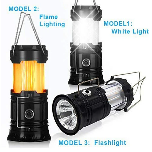 3-in-1 LED Flame Camping Lantern