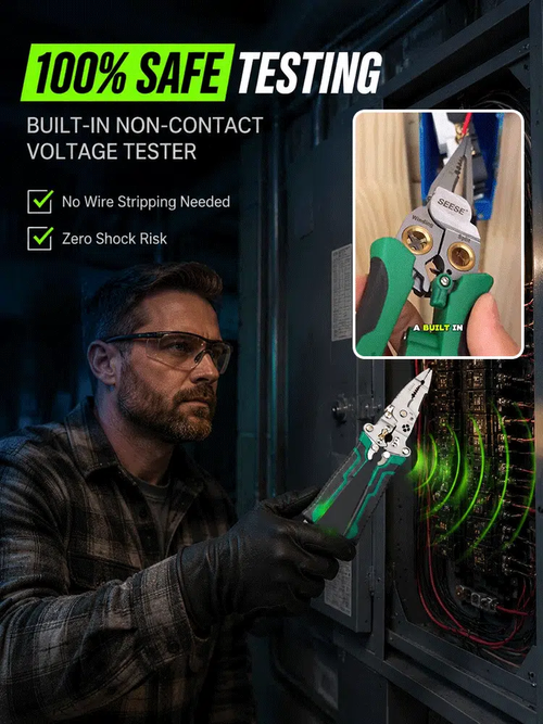 This 10-in-1 smart multifunctional electrician pliers