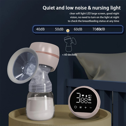 Automatic Portable Silicon Milk Pump Wireless Rechargeable Single Electric Breast Pump