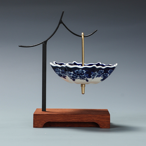 China-Porcelain  Umbrella Tea  Filter